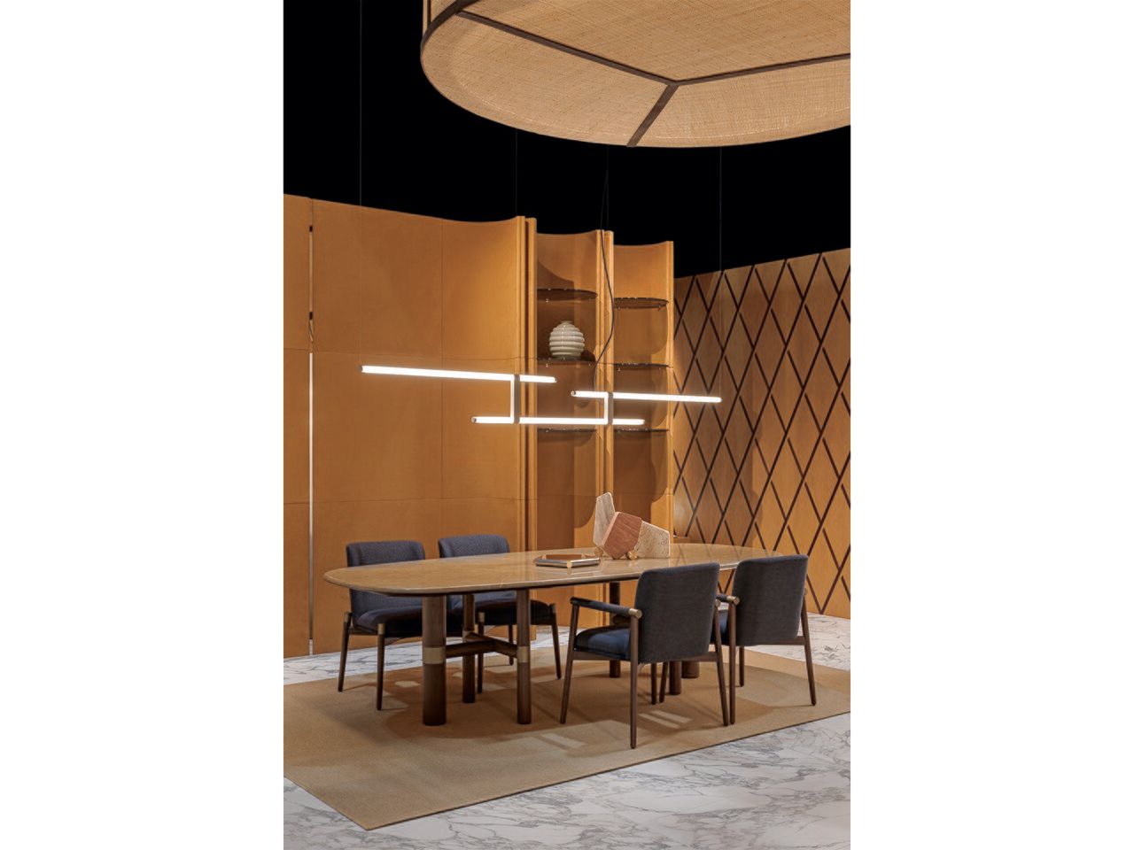 Прямоугольный стол из грецкого ореха Turri ателье ARCH-00109707 - Вид №1