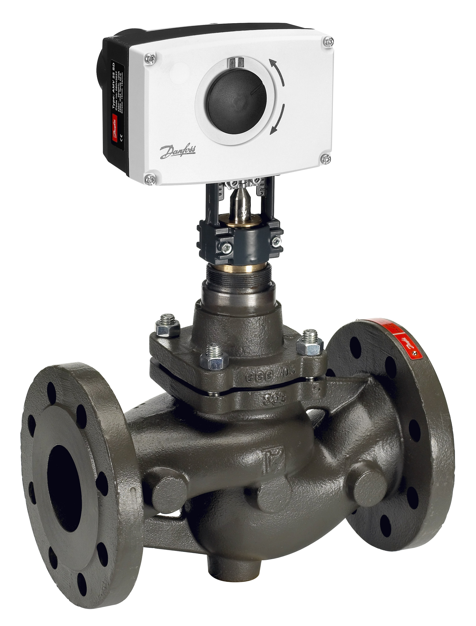 Danfoss Редукторные электроприводы с трехпозиционным управлением AMV 438 SU Эл. привод имп., 230В пер. т 082H0123  - Вид №49