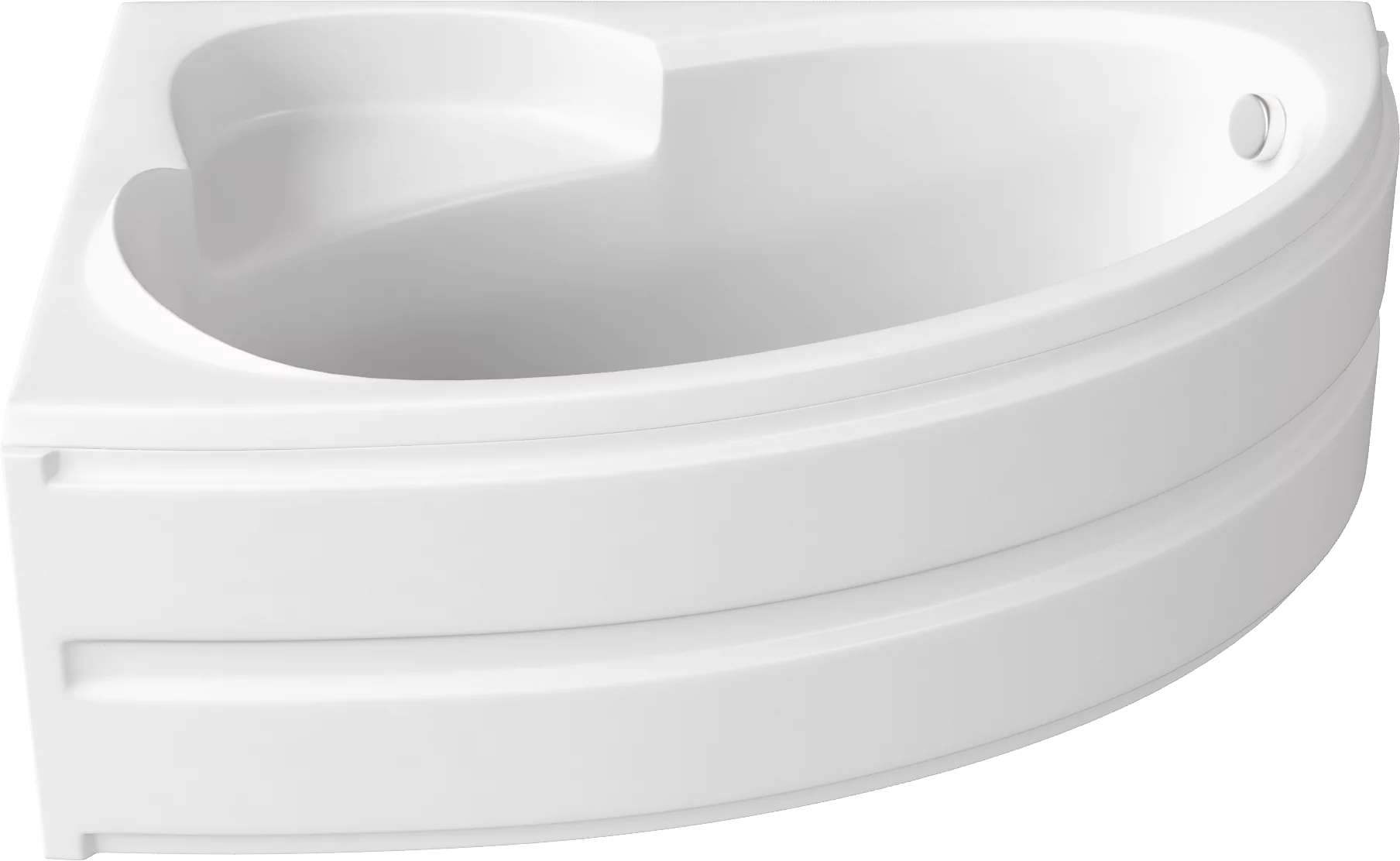 Асимметричная ванна Sensea Glow левосторонняя 160×100 см 81944581 STLM-0014292 - Вид №3