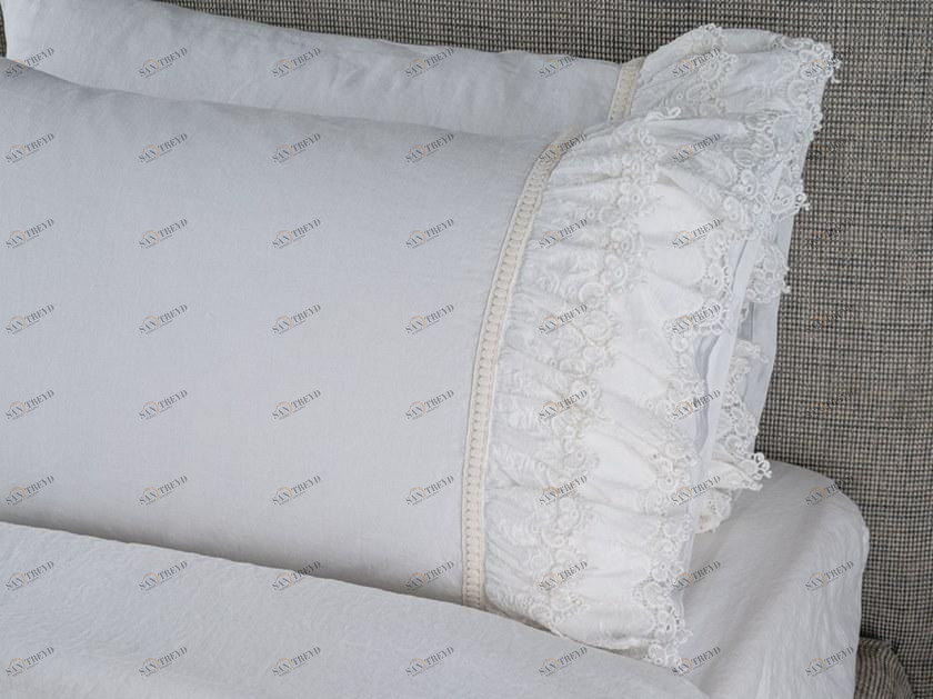 LA FABBRICA DEL LINO Наволочка из льняной ткани Decor sun-id-1475212