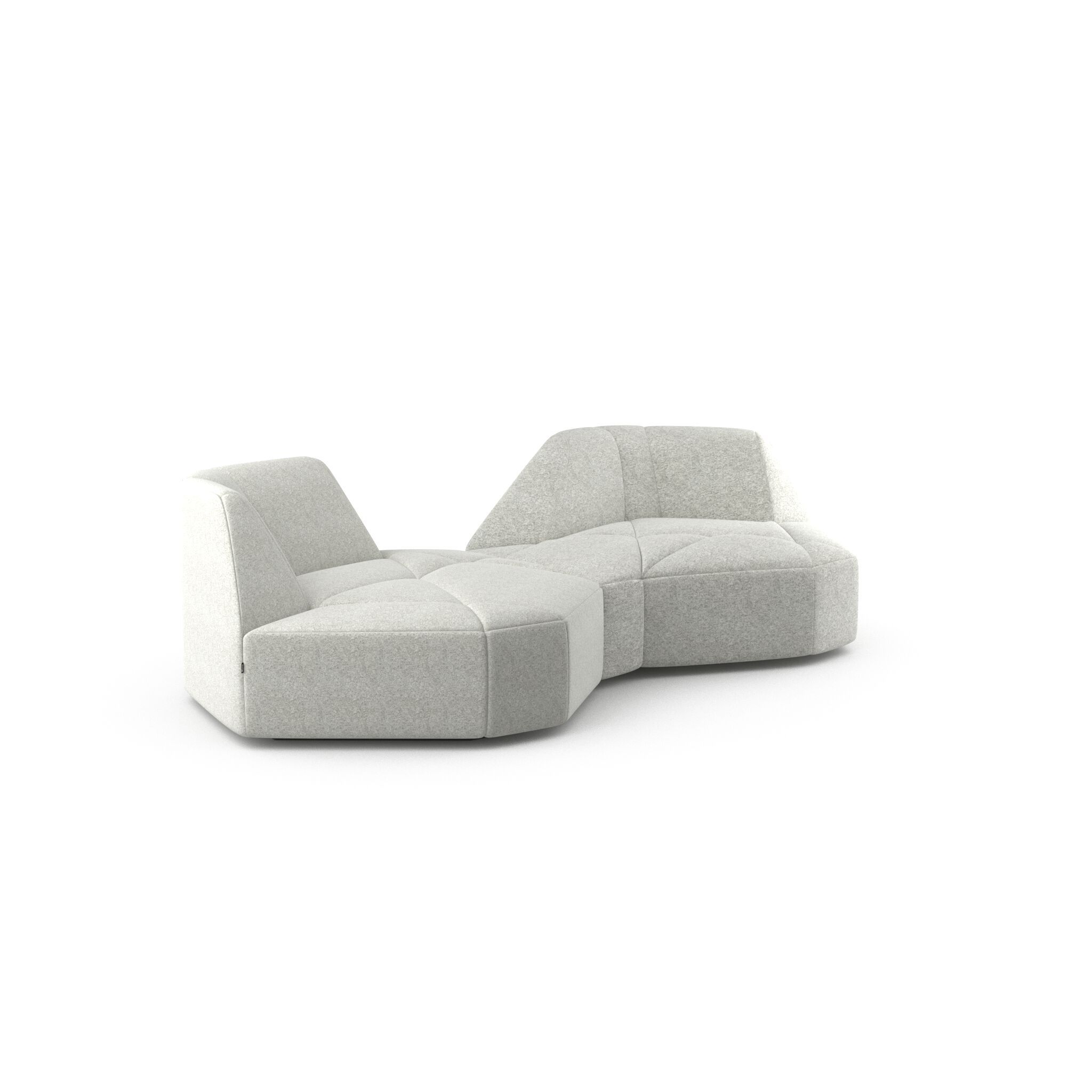 4-местный тканевый диван FID Paris Crystal ARCH-00054713 - Вид №14