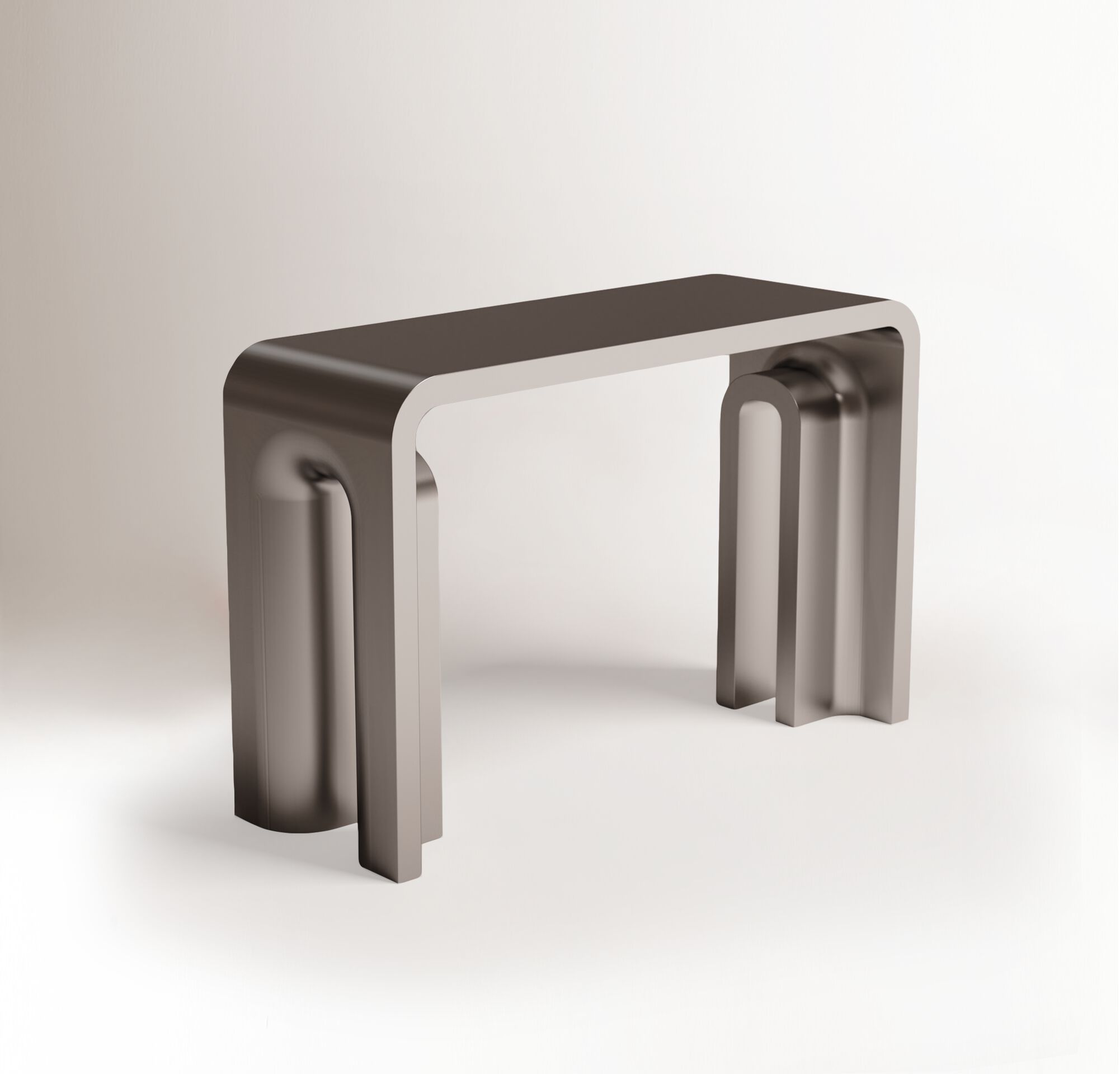 Прямоугольная консоль из нержавеющей стали DOOQ PLIE ARCH-00130195 - Вид №1