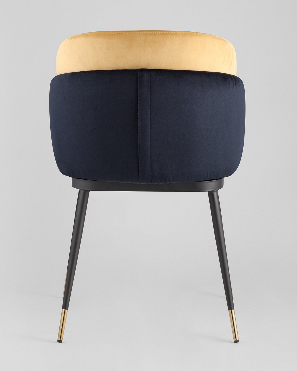 Стул со спинкой синий "Пенелопа" STOOL GROUP ДИЗАЙНЕРСКИЕ, ИНТЕРЬЕРНЫЕ 00-3946262 Желтый;синий  - Вид №4