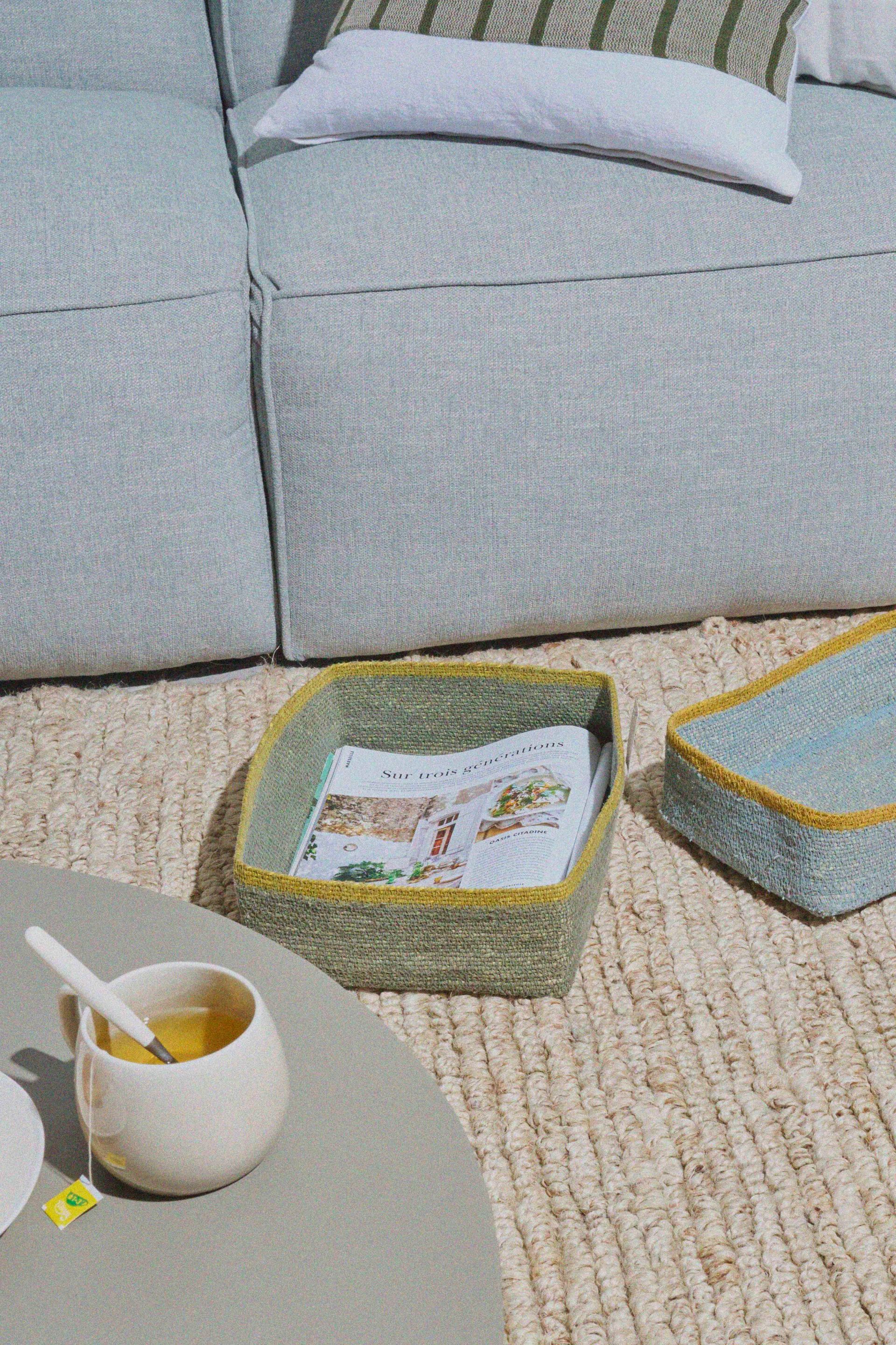 Корзина из мешковины POMAX PORT LOUIS ARCH-00147161 - Вид №2