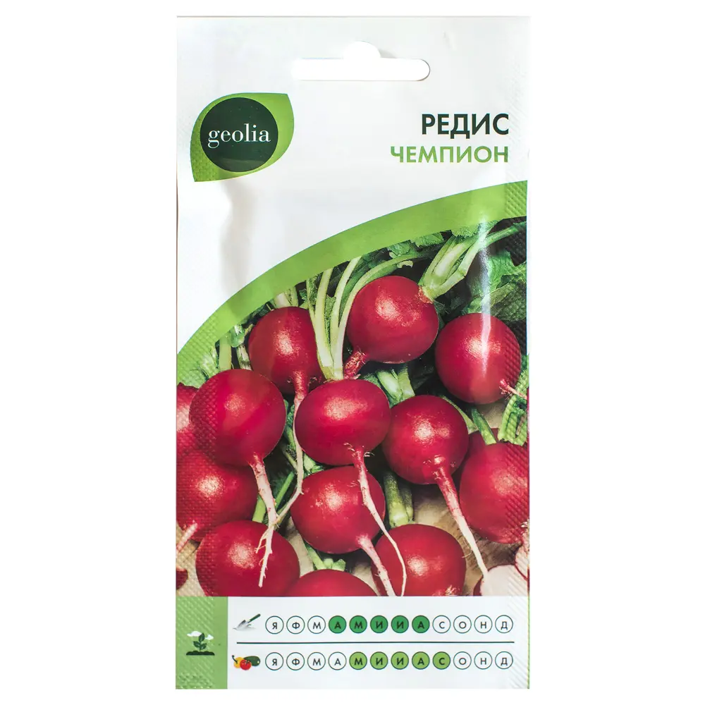 GEOLIA Чемпион - раннеспелый редис с нежной мякотью 17584911 STLM-0008335