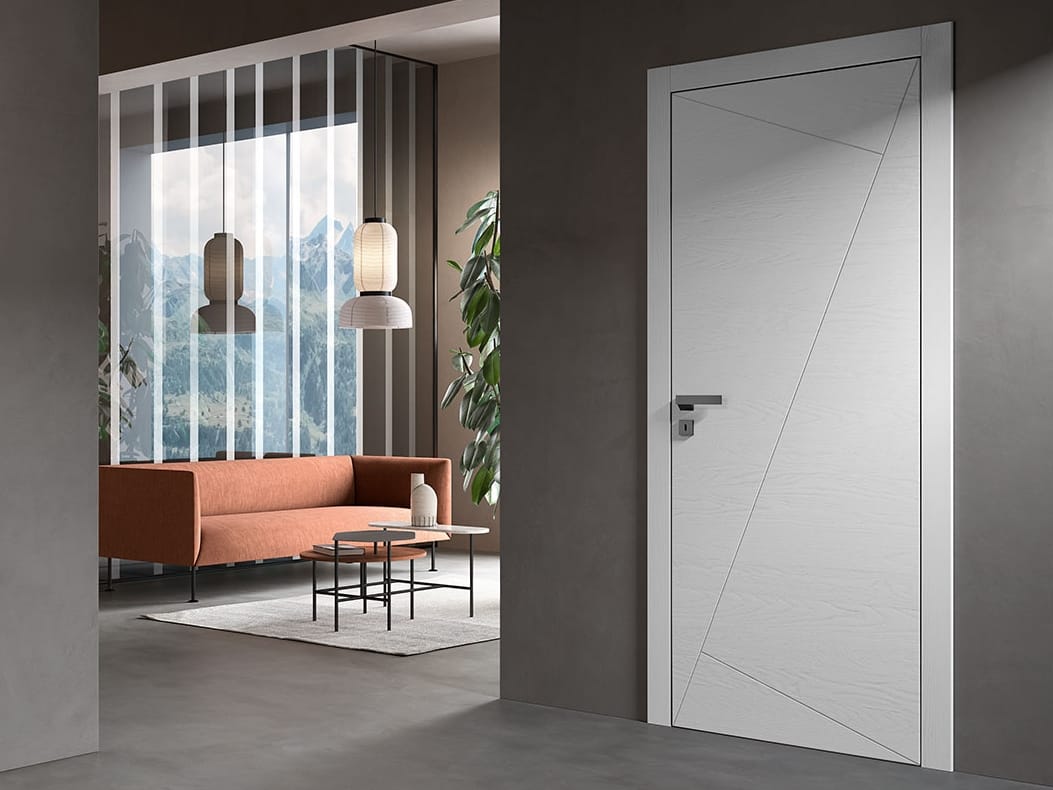 Лакированная распашная дверь с открытыми порами GAROFOLI патио ARCH-00066762 - Вид №1