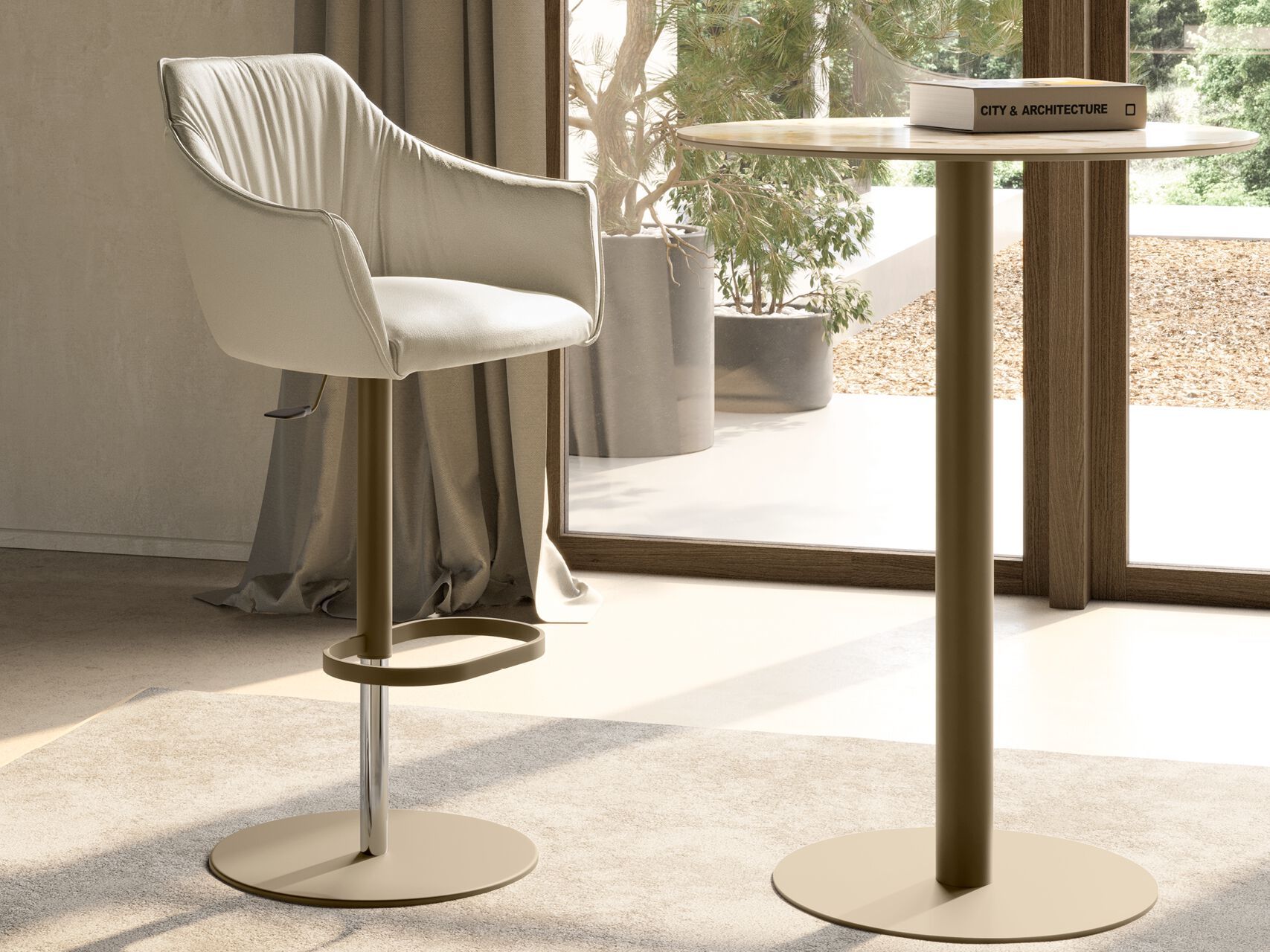 Поворотный кухонный стул EFORMA эпоха ARCH-00067084 - Вид №2