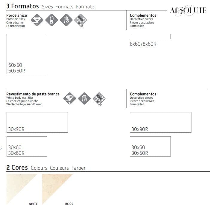 Пол из керамогранита с мраморным эффектом RECER Absolute ARCH-00043773 - Вид №5