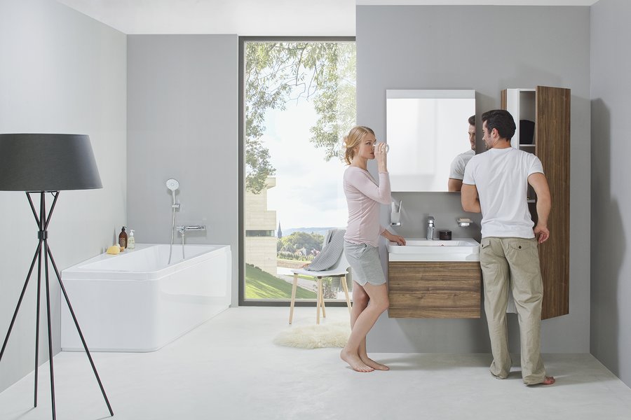 Шкаф боковой SB 10° 450 серый Ravak X000000752 - Вид №4