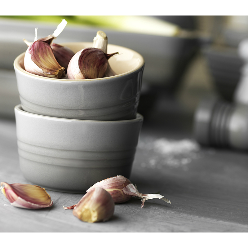 Набор рамекинов Le Creuset, каменная керамика, 2 шт., серый 91002800541000 - Вид №1