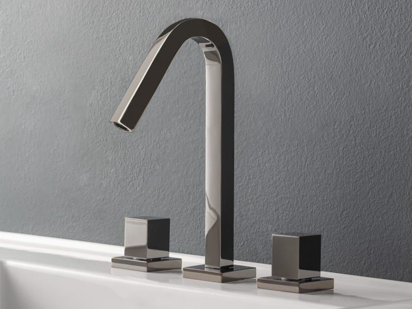 Смеситель для раковины с 3 отверстиями из латуни Rubinetterie Treemme X-Change ARCH-00079977