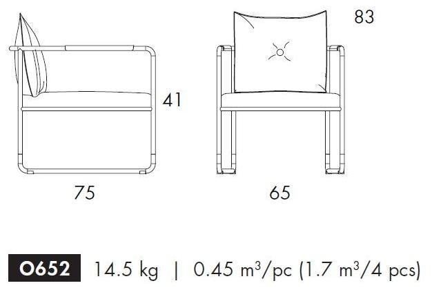 Blå Station Санный стул с подлокотниками Bla Station sun-id-1474642 - Вид №4