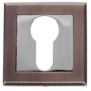 Накладка дверная Фабрика замков A 2 ET алюминий цвет кофе 2 шт.