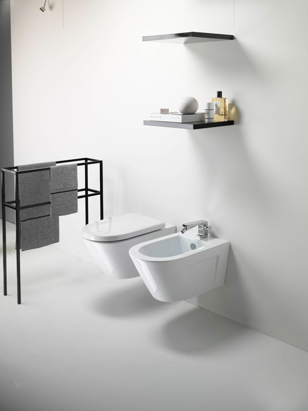 861811 Подвесной унитаз настенный Белый GSI ceramica Norm Италия - Вид №2