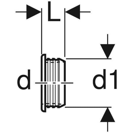 153.566.16.1 Манжета Geberit Geberit  - Вид №2
