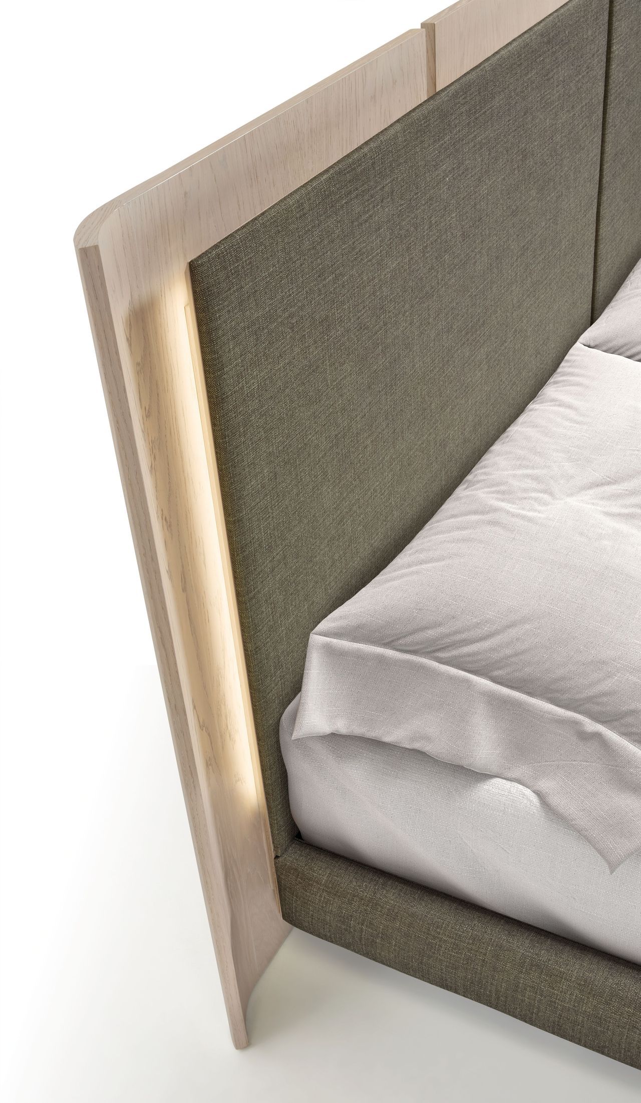 Деревянная двуспальная кровать со встроенным освещением Hurtado Evolution ARCH-00075283 - Вид №6