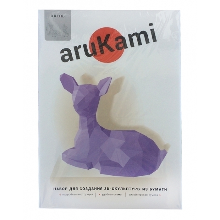 462958 Набор для 3D моделирования "Animals", 22 х 30 см, сиреневый Santreyd 