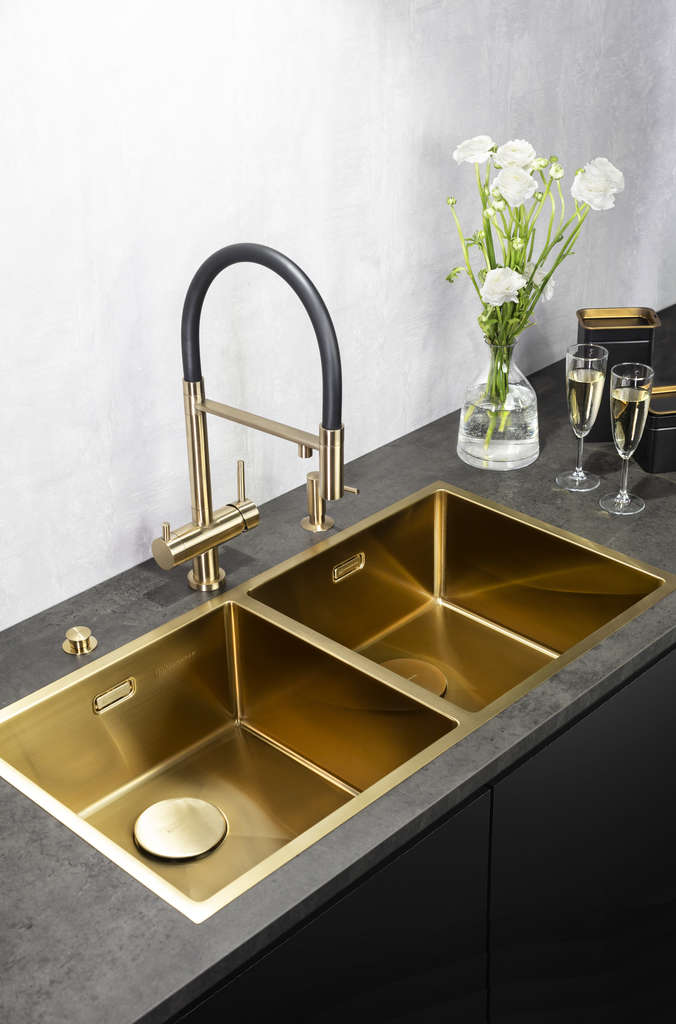 Кухонная мойка Taki 86-2-U/IF GM OMOIKIRI 4993793 - Вид №2