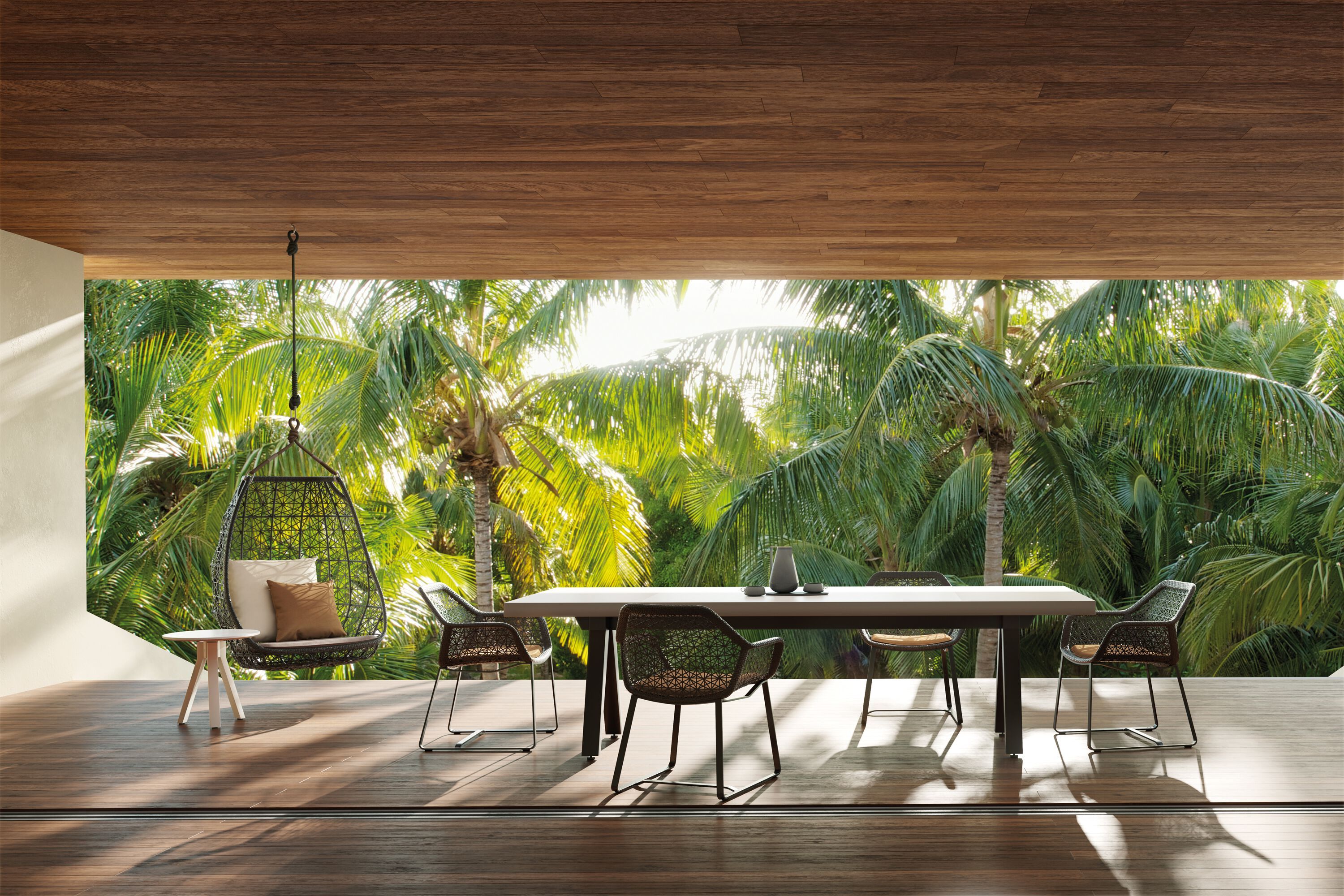 1 место качалка из синтетического волокна Kettal Maia ARCH-00105524 - Вид №5