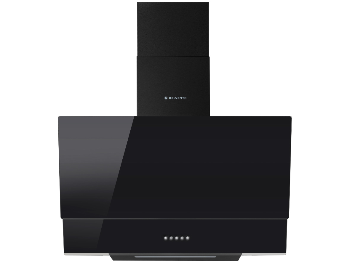 9057789 Вытяжка наклонная Delvento DLV61D черный/черный STDN-0071309 - Вид №1