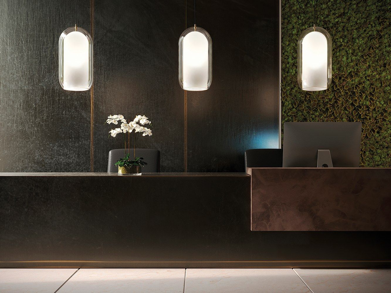 Подвесной светильник из дутого стекла Cangini & Tucci Aeron ARCH-00086105 - Вид №4