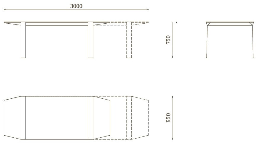 Febal Casa Раздвижной обеденный стол sun-id-1431235 - Вид №4