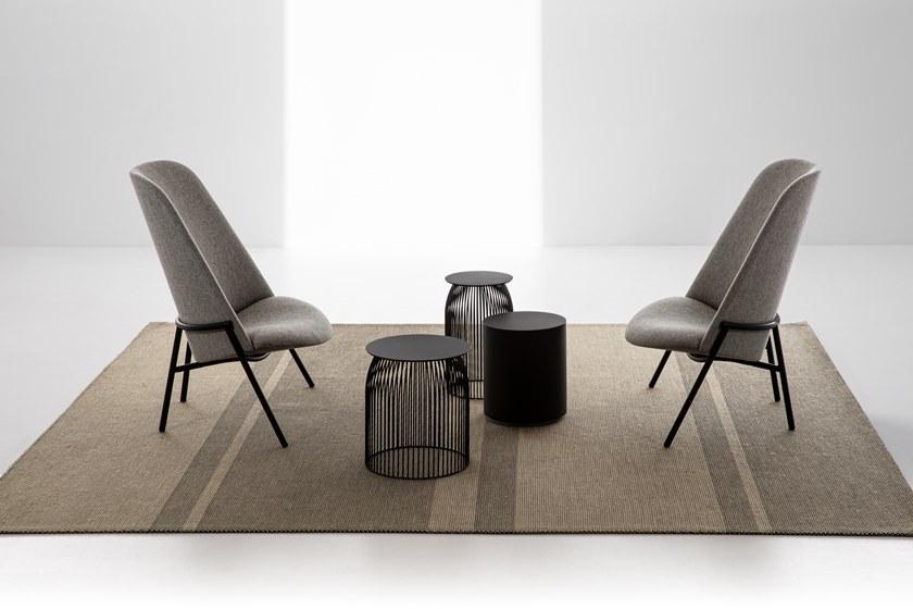 La Cividina Кресло из ткани с высокой спинкой Phar lap 1160 - Вид №1