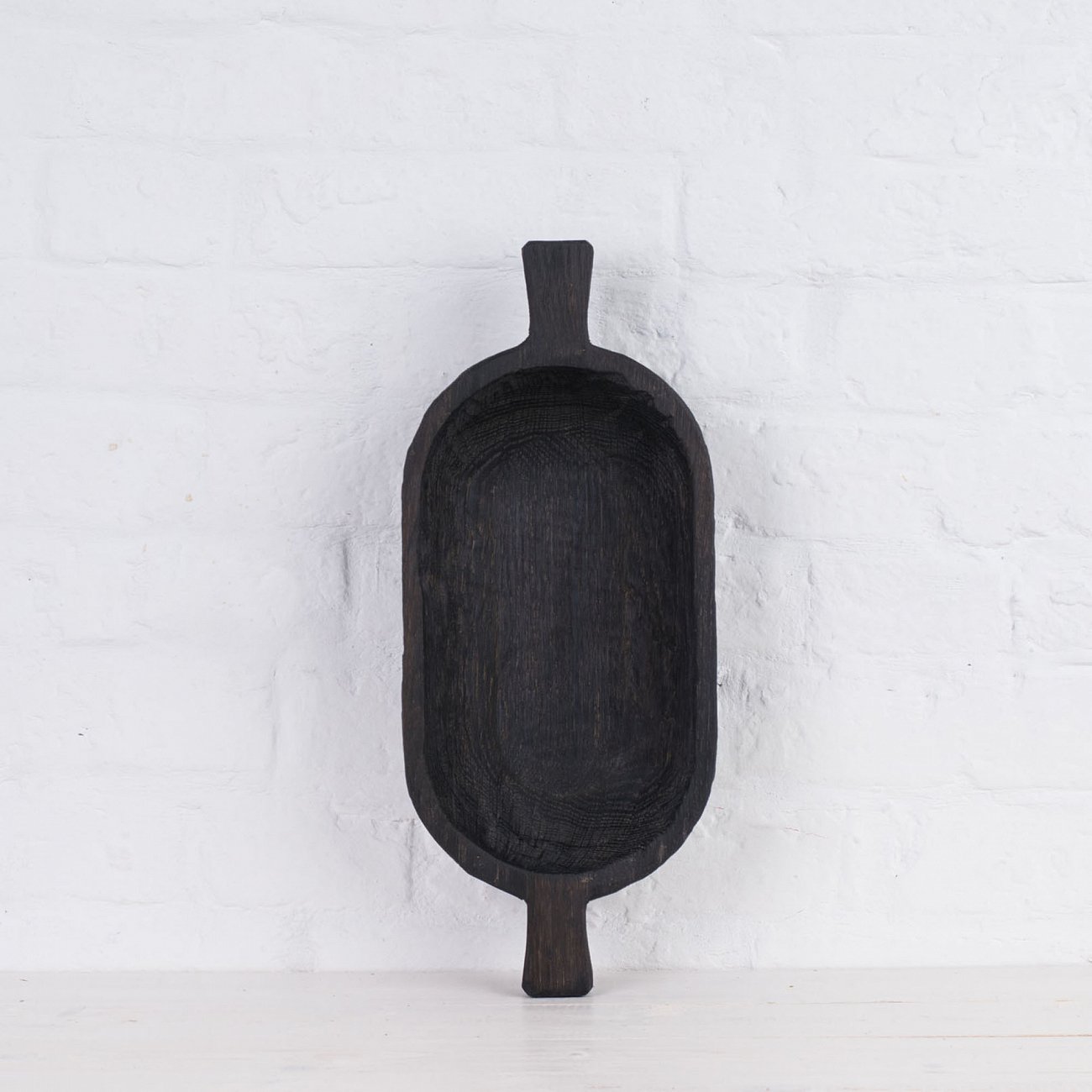 Плошка черная мореный дуб FUGA ECO WOOD 123648 Чёрный  - Вид №1