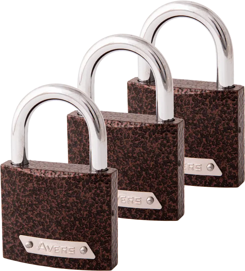 Набор навесных замков Avers PD-01-50 с 6 ключами 89338400