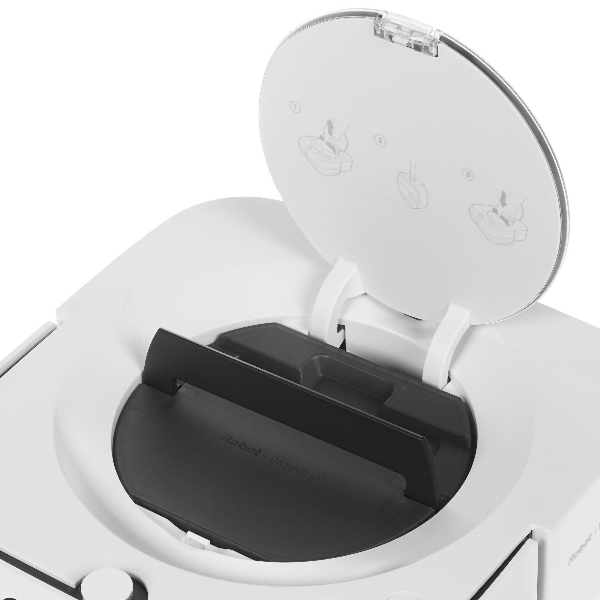 1617059 Робот-полотер iRobot Braava Jet m6 белый STDN-0056065 - Вид №8