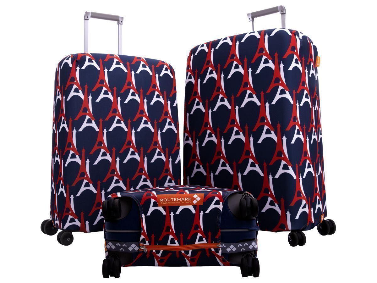 SP240 French-M/L Чехол для чемодана средний Routemark SP240  - Вид №10