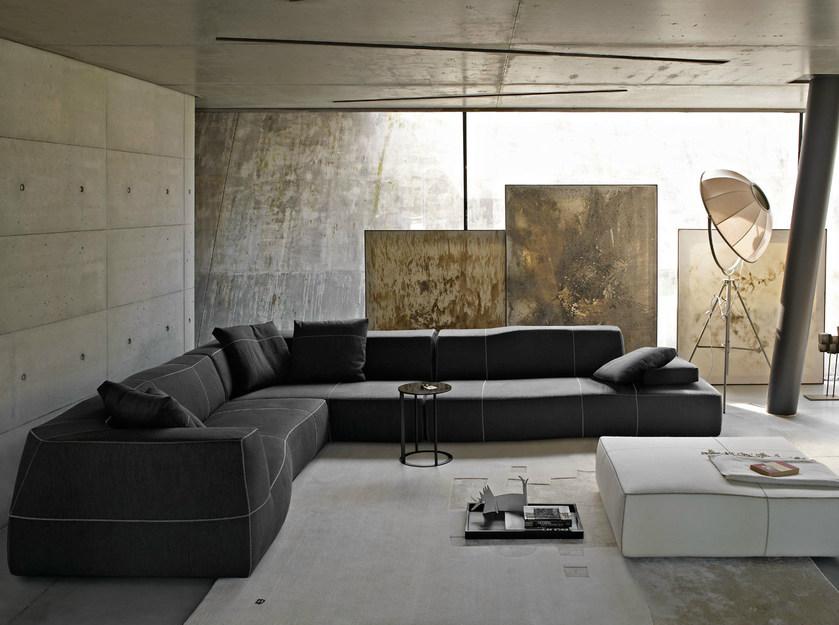 B&B Italia Модульный угловой диван из ткани Bend sun-id-1444225 - Вид №5