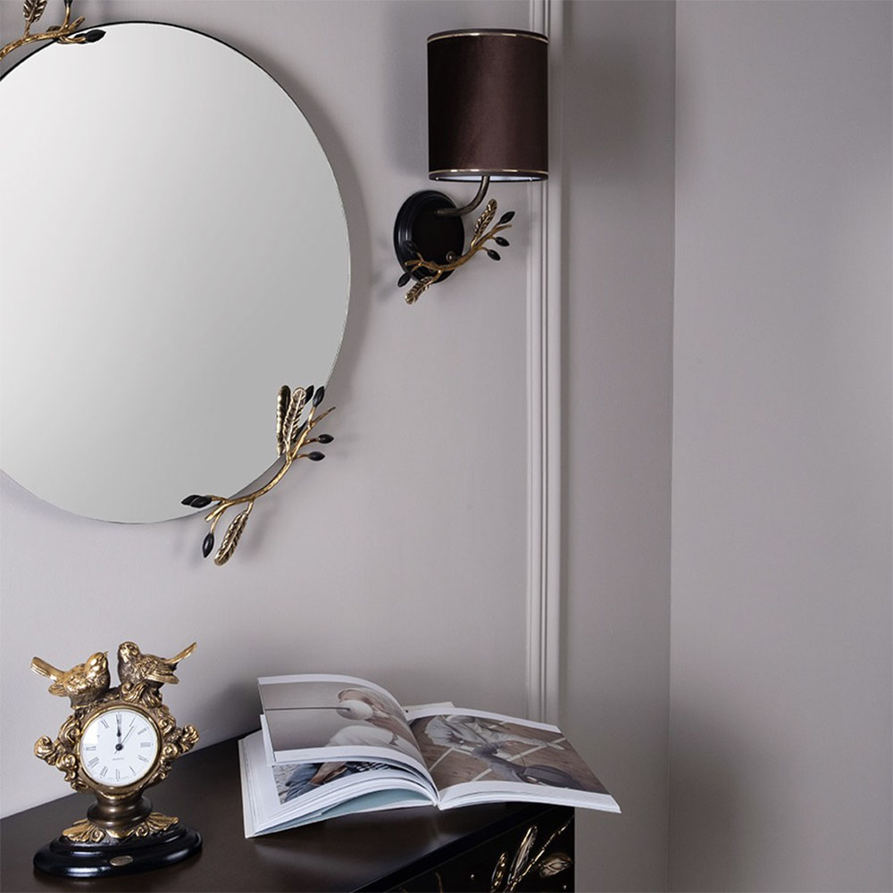 35066 Бра Oliva Branch Каштан правое BOGACHO 4627196596931 - Вид №1