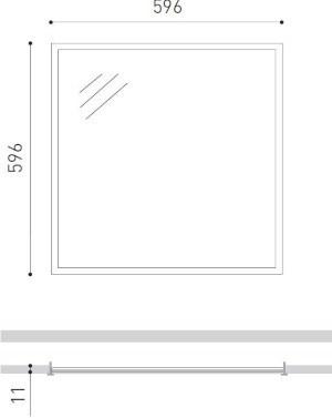 Arkoslight Встраиваемый потолочный светильник Office sun-id-1354395 - Вид №7