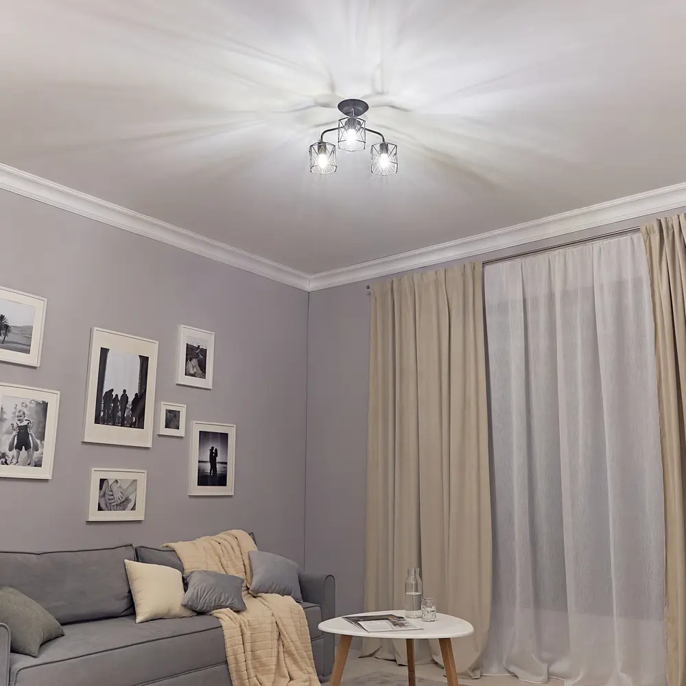 Люстра Vitaluce Актавия - элегантное черное освещение для гостиной 83139318 STLM-0039282 - Вид №10