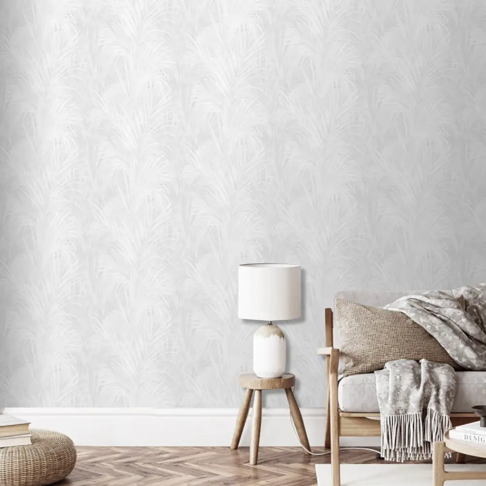 Обои флизелиновые Erismann Tanzania белые 1.06 м ЭР60491-02 STLM-2080381 - Вид №3