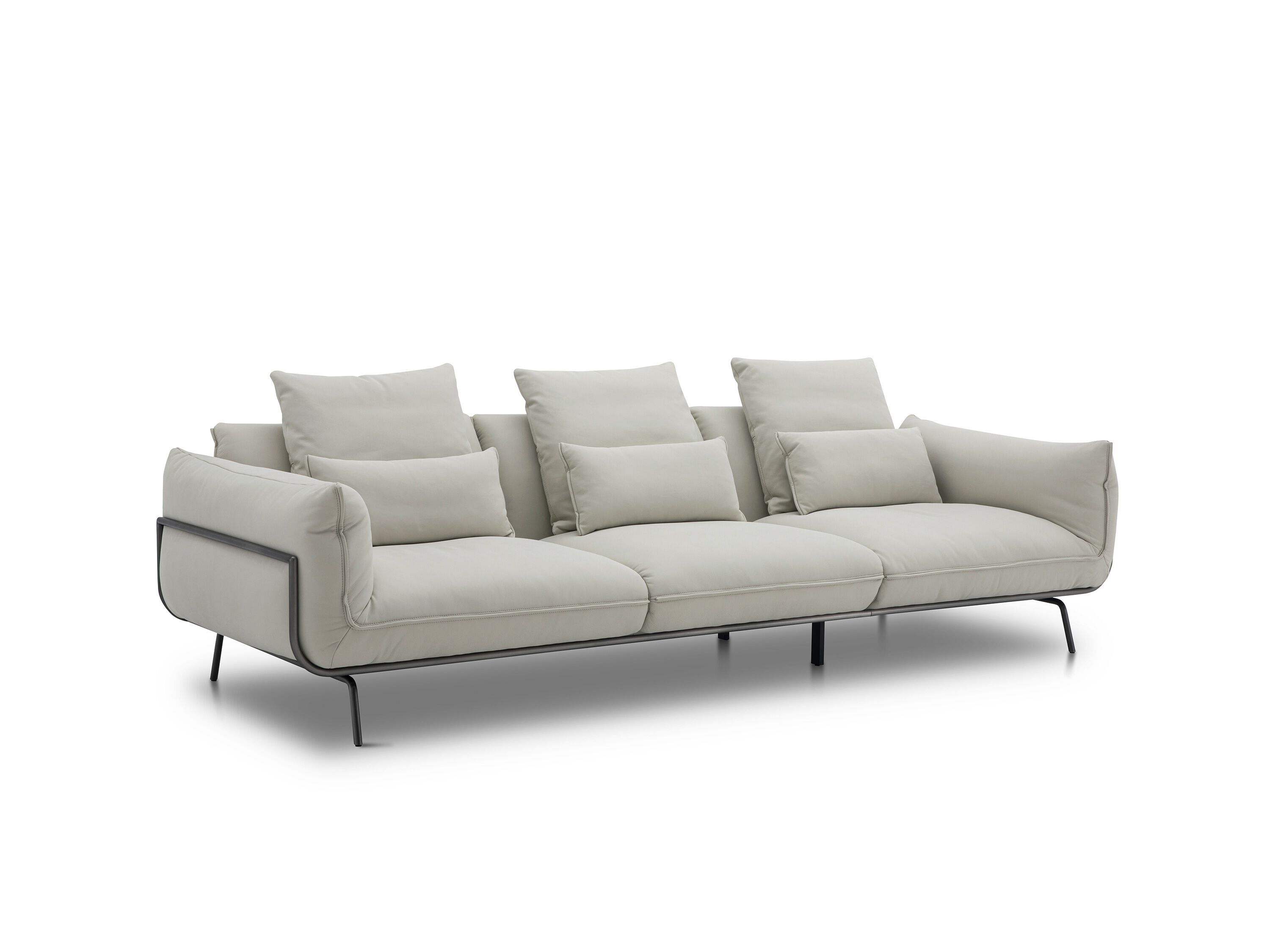 3-местный кожаный диван CAMPO DE' FIORI AURORA ARCH-00027555 - Вид №3