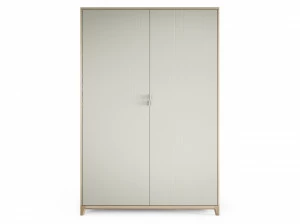 Шкаф распашной двухдверный осветленный дуб Case THE IDEA  210357 Бежевый