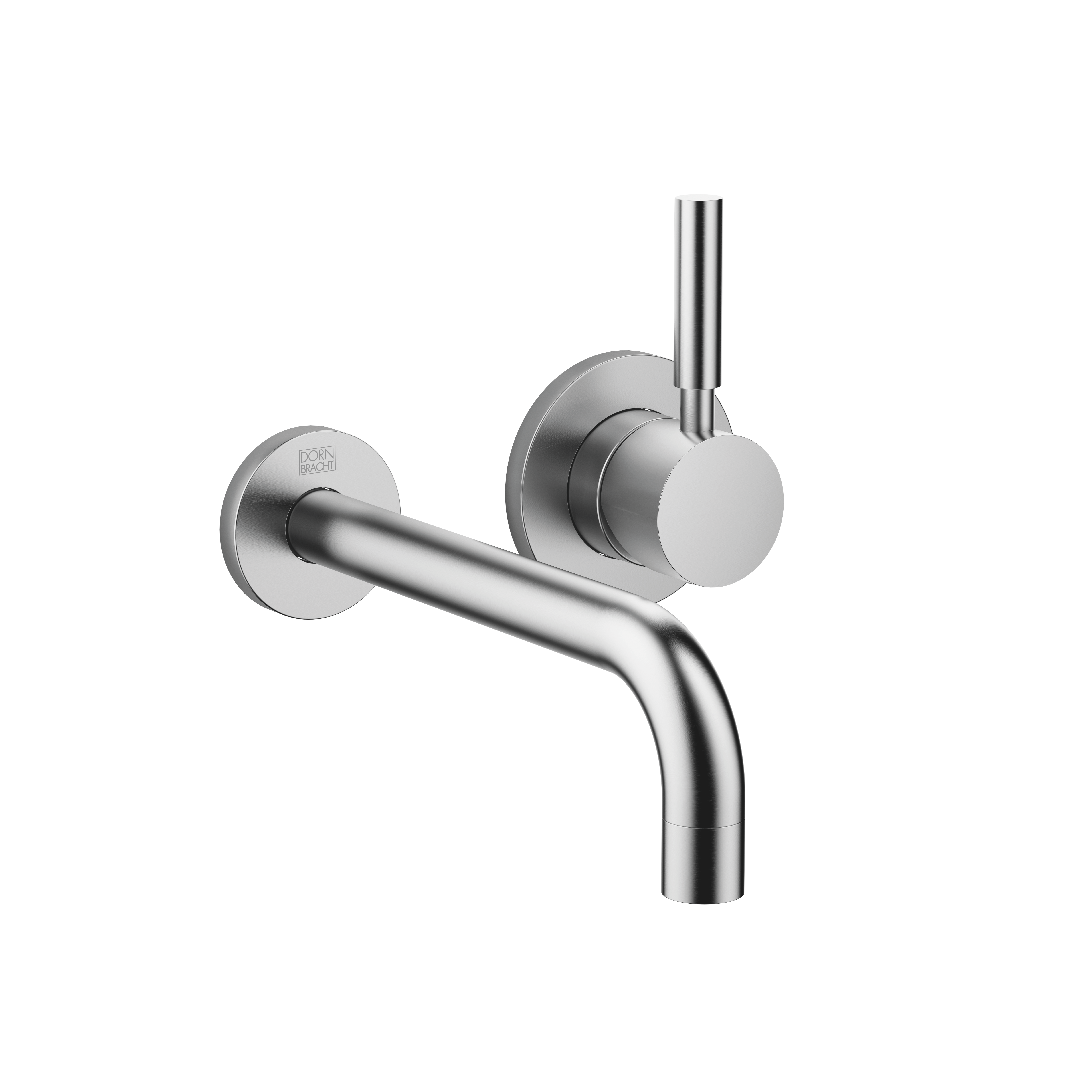 EDITION PRO Смеситель для раковины, однорычажный, настенный, без донного клапана - Матовый Хром DornBracht 36812626-93