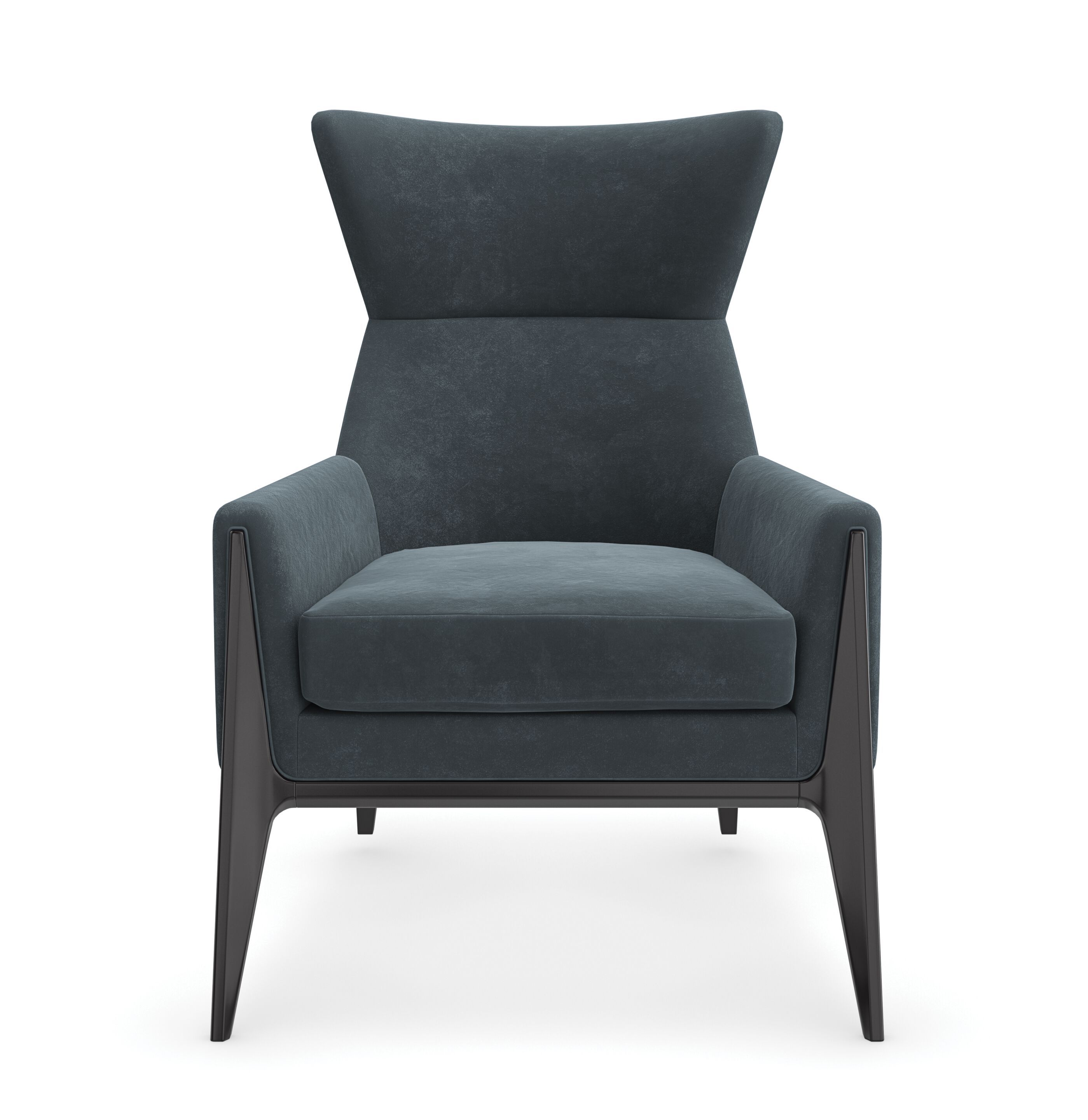 Бархатное кресло с подлокотниками Caracole BOUNDLESS ARCH-00061961 - Вид №18