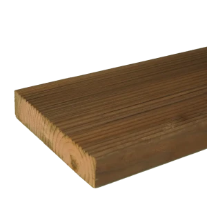 Террасная доска РУСШПАЛА двусторонняя вельвет 28x140x1500 мм 89405765