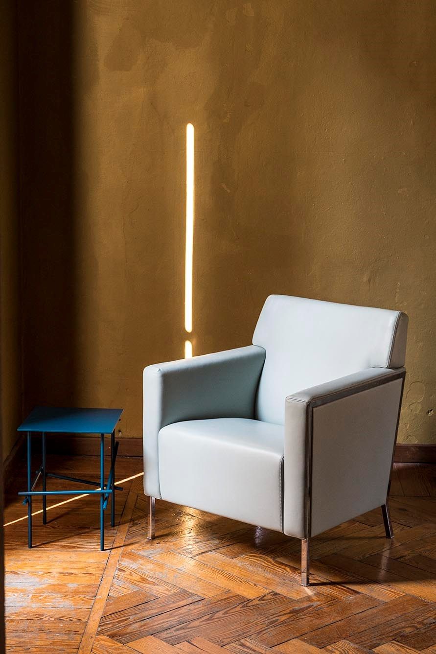 Кожаное кресло с подлокотниками MOROSO ARCH-00120111 - Вид №7