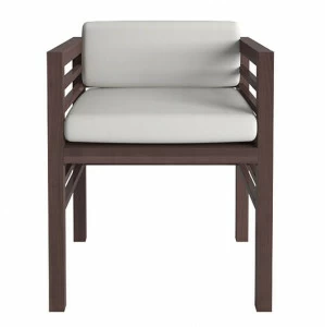 Стул с подлокотниками "Tenerife" FURNITERA TENERIFE 120379 Белый