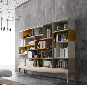 107698 Книжный шкаф Kubus 261 см La Ebanisteria Singular Pieces