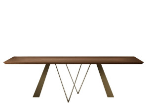 Деревянный прямоугольный стол