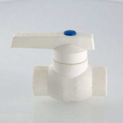 VTp.744.0.025 Кран полипропиленовый шаровой с латунной обоймой Valtec 25 мм  - Вид №4