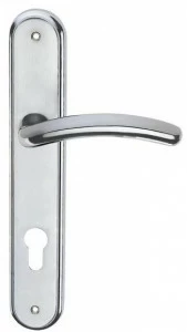 Pasini Ручка из латуни на пластине с накладкой Giza 3250