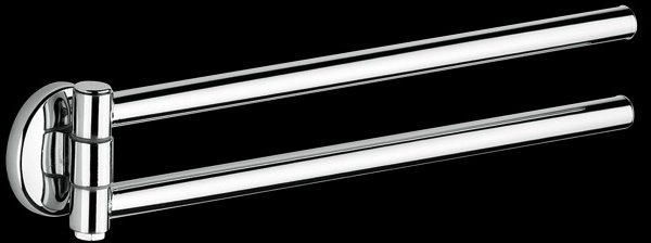 GH203 Держатель для полотенец, двойной, поворотный bagno&associati GRAND HOTEL