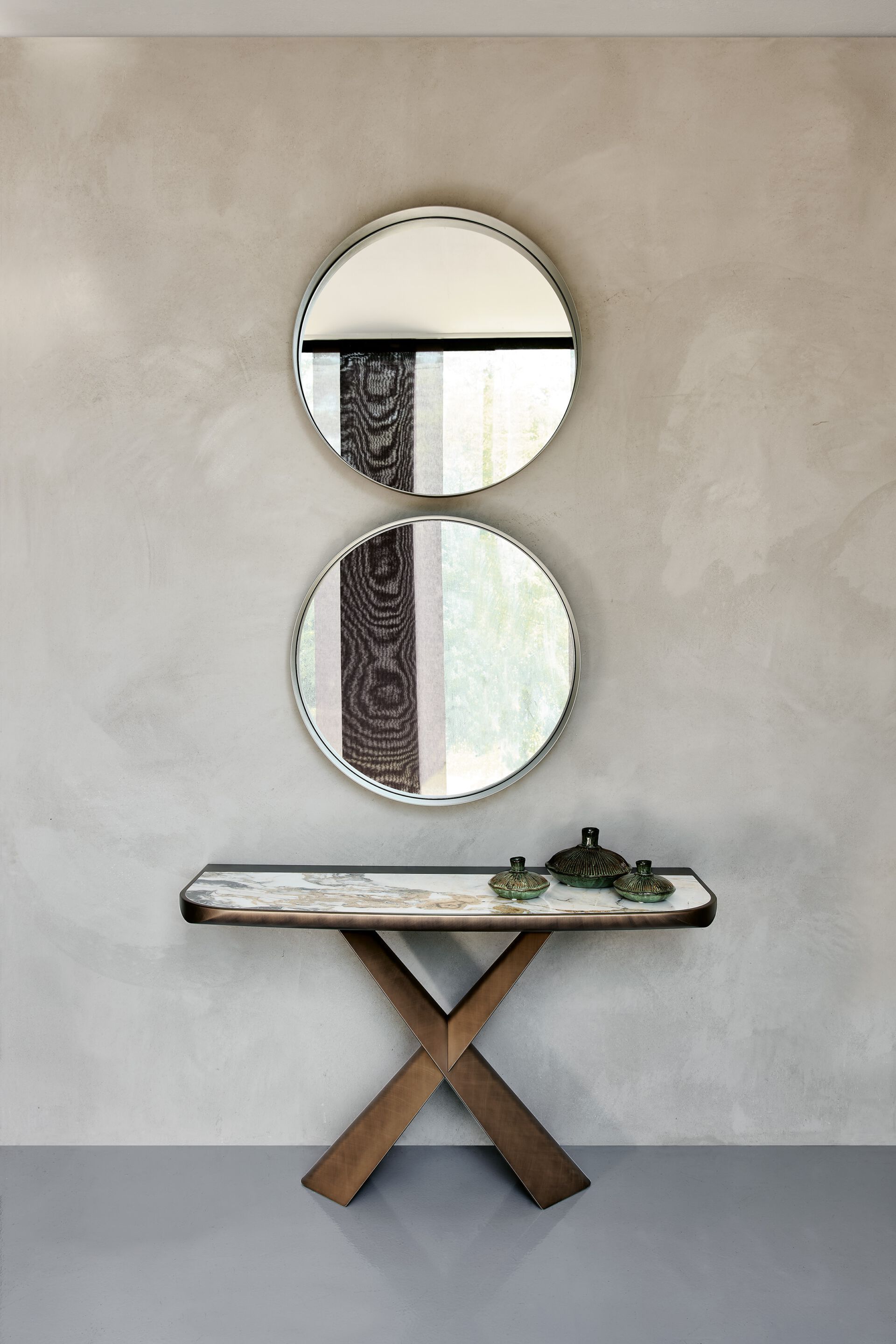 Керамическая консоль полумесяца Cattelan italia TERMINAL KERAMIK PREMIUM ARCH-00037664 - Вид №12