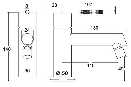 9823200000 Смеситель Bandini Clock Santreyd - Вид №2